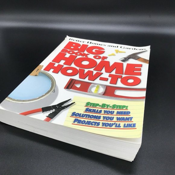 Big Book of Home How-To Paperback Better Homes &. Gardens - Picture 3 of 12